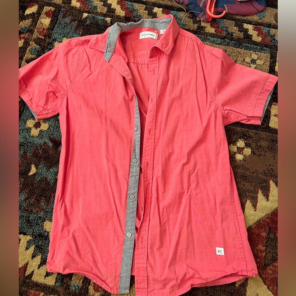 Department West button up